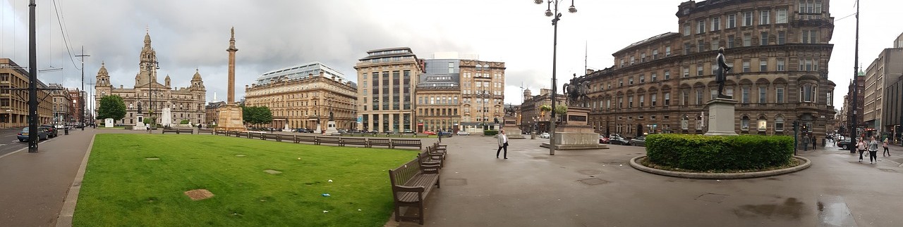Glasgow 광장 사진