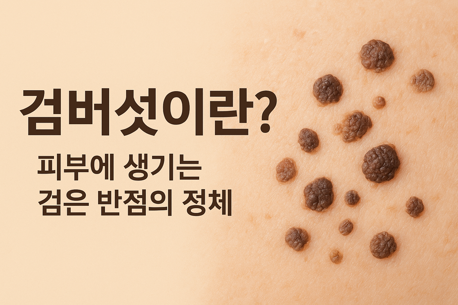 검버섯이란? 정의와 특징