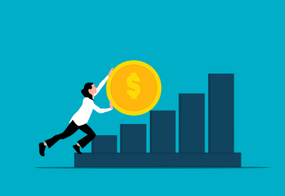 주식투자로 목돈굴리는 모습