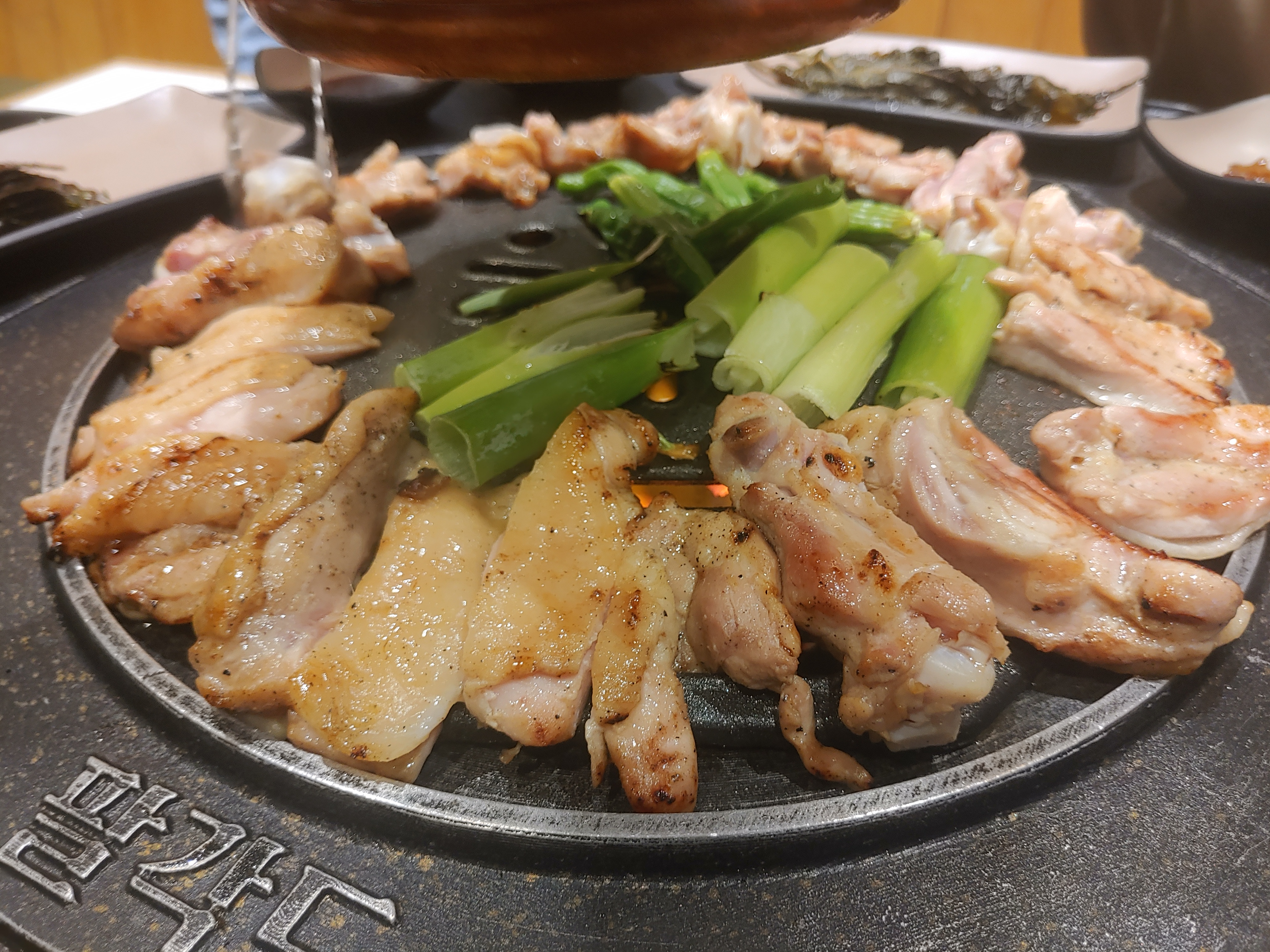 숯불닭갈비 팔각도