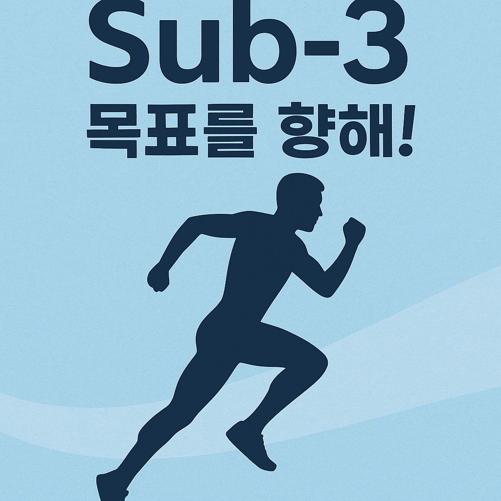 마라톤 풀코스 서브3 (sub3)
