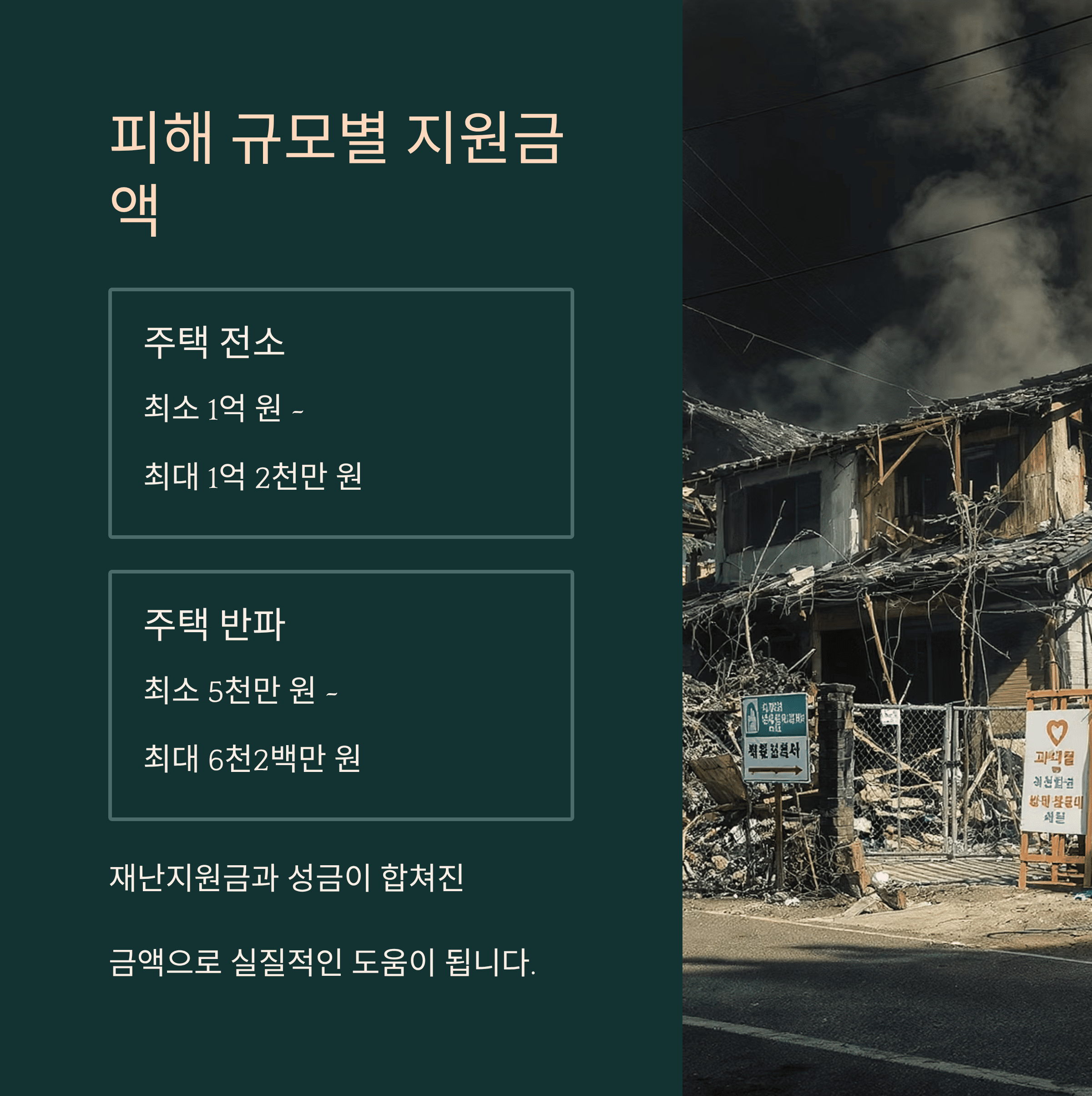 경북 산불 피해 희망은 아직 꺼지지 않았습니다.