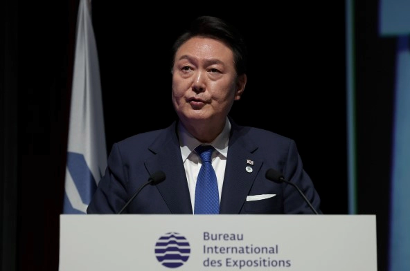 부산엑스포 유치 PT 윤석열 지각 의혹