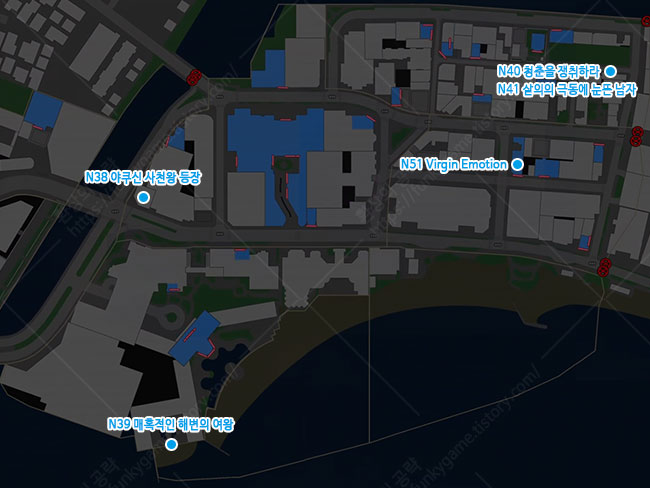 4장의 서브 2 시작 위치 동부 이미지