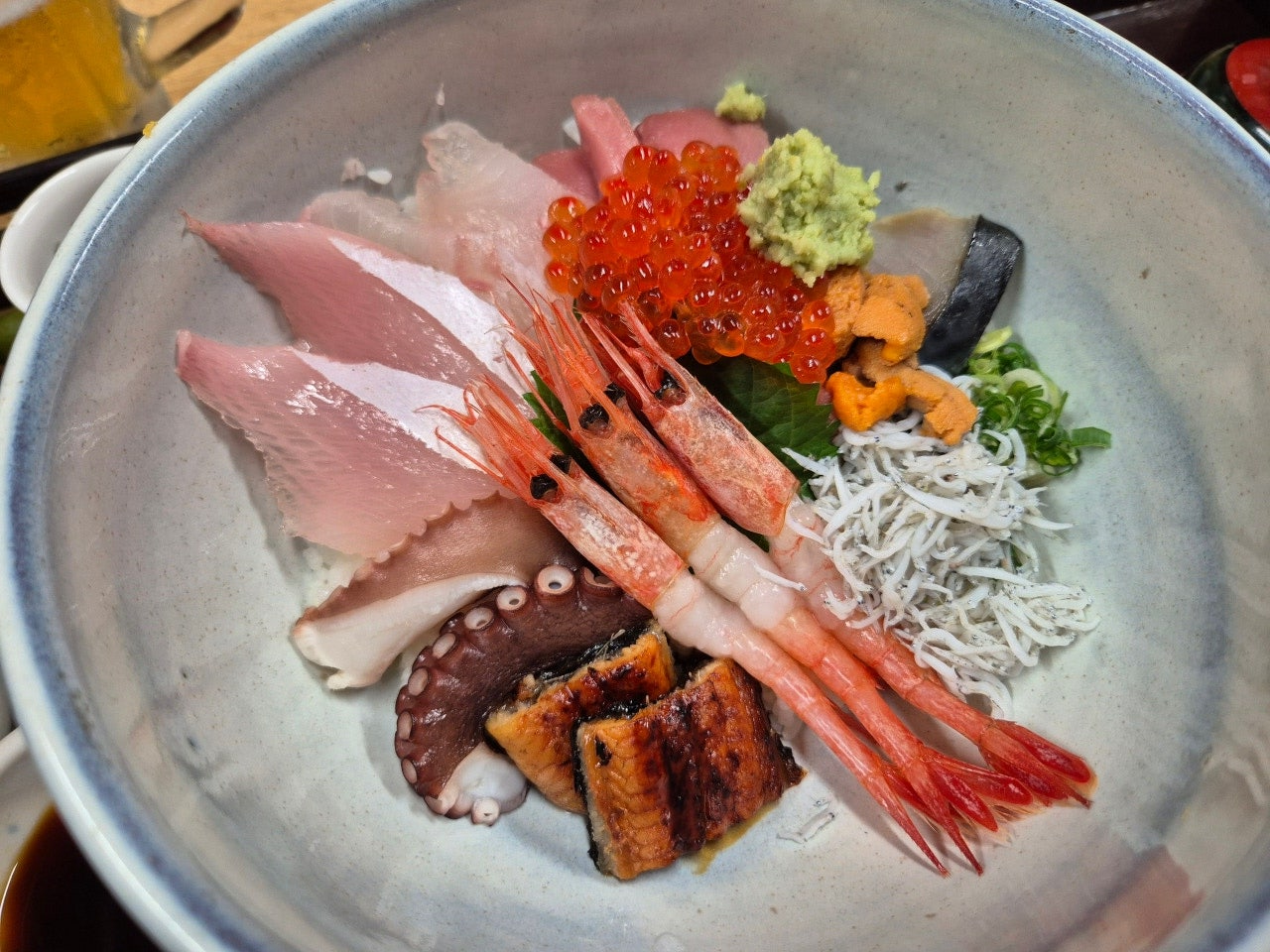 타이헤이노유온천 근처 장어덮밥 &amp; 카이센동 맛집 난바 유우야