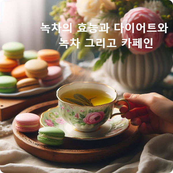 녹차의 효능, 다이어트, 카페인 함량