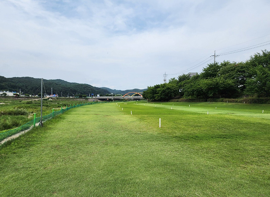 강원도 홍천강변파크골프장 소개