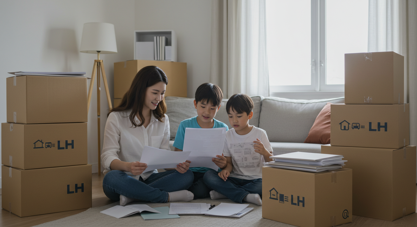 신청부터 입주까지 절차 흐름