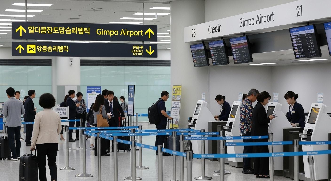 김포공항 탑승수속시간