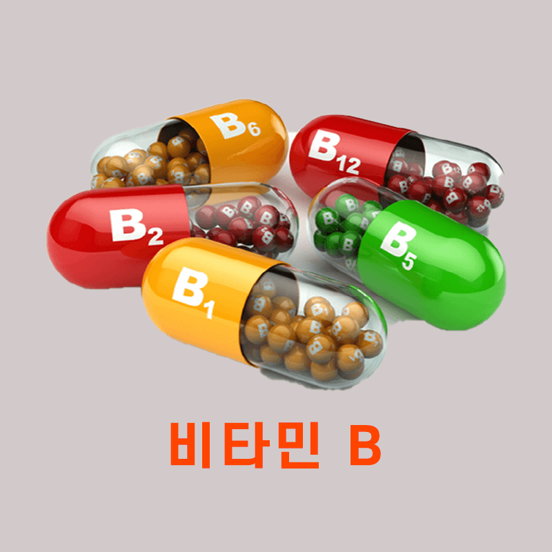 비타민 B군 영양제 - 스트레스 해소에 효과적