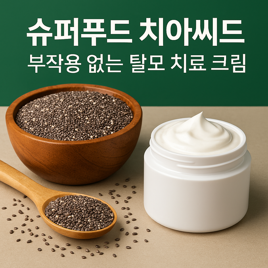 슈퍼푸드 ‘치아씨드’에서 발견한 탈모 치료의 해답