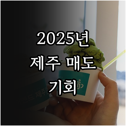 2025 제주 주택 매도 기회 주거 ..