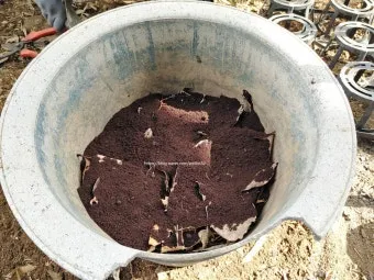 농사 퇴비 만들기 낙엽 음식물 왕겨 EM발효 쉬운 방법_24