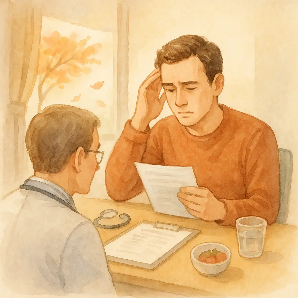 건강 문제로 인한 탈모 현상