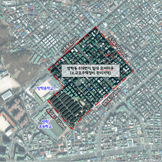 서울 모아타운 &amp; 모아주택 - 마포구 망원동&amp;#44; 도봉구 방학동 &middot; 쌍문동 4건 통합심의 통과 [위치 조감도]