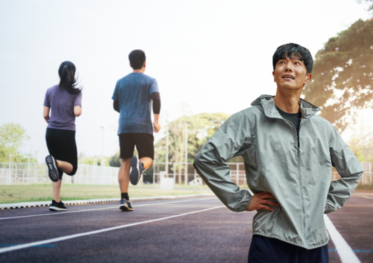 조깅하는 사람들