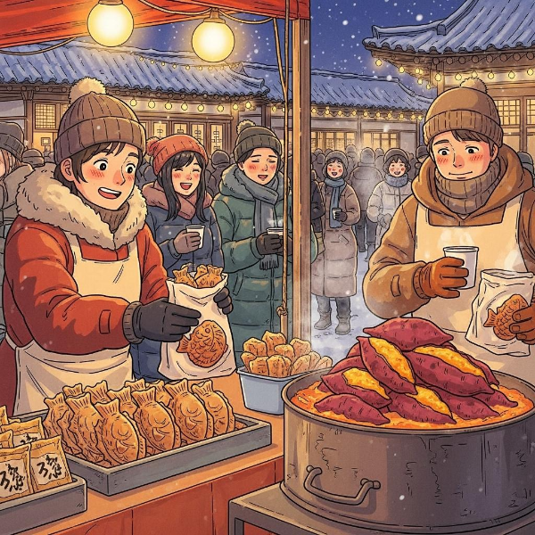 겨울 간식 추천 길거리 음식
