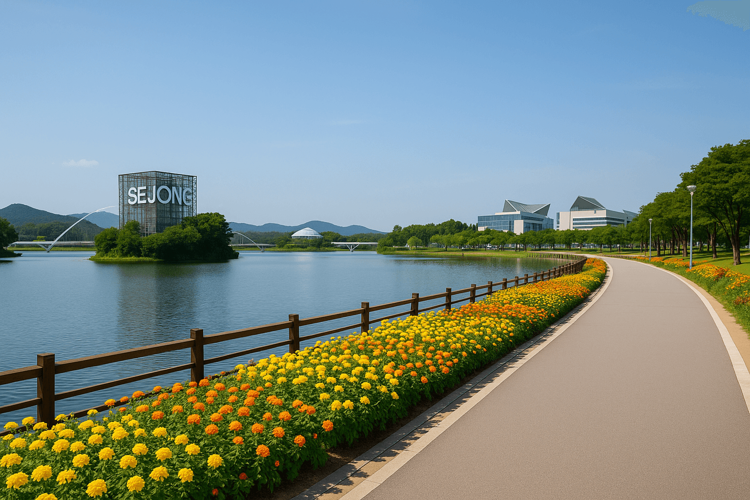 세종 호수공원 여행, 도시 속에서 만나는 자연의 품격