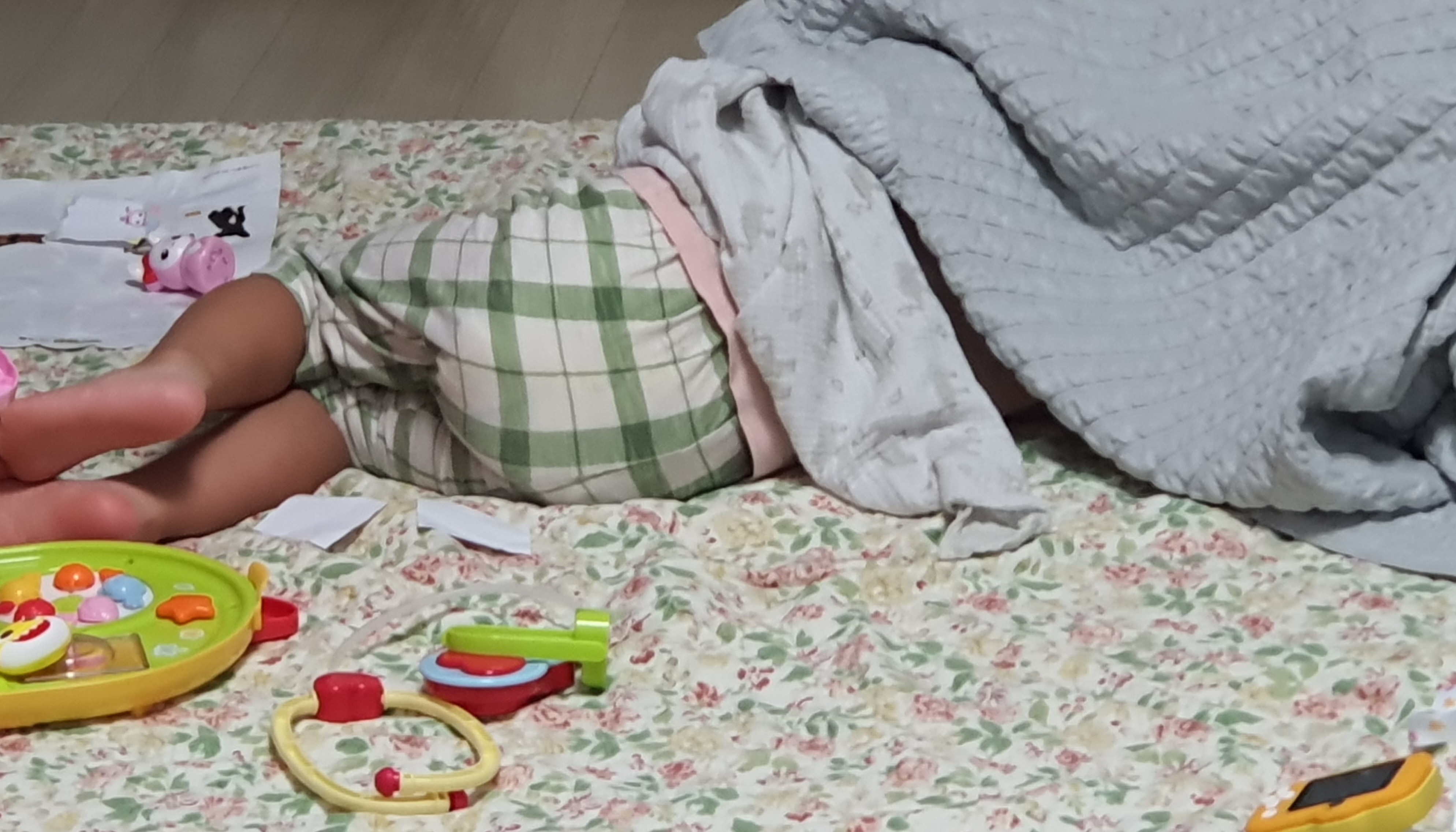 양치하기-싫어하는-조카의-모습입니다.