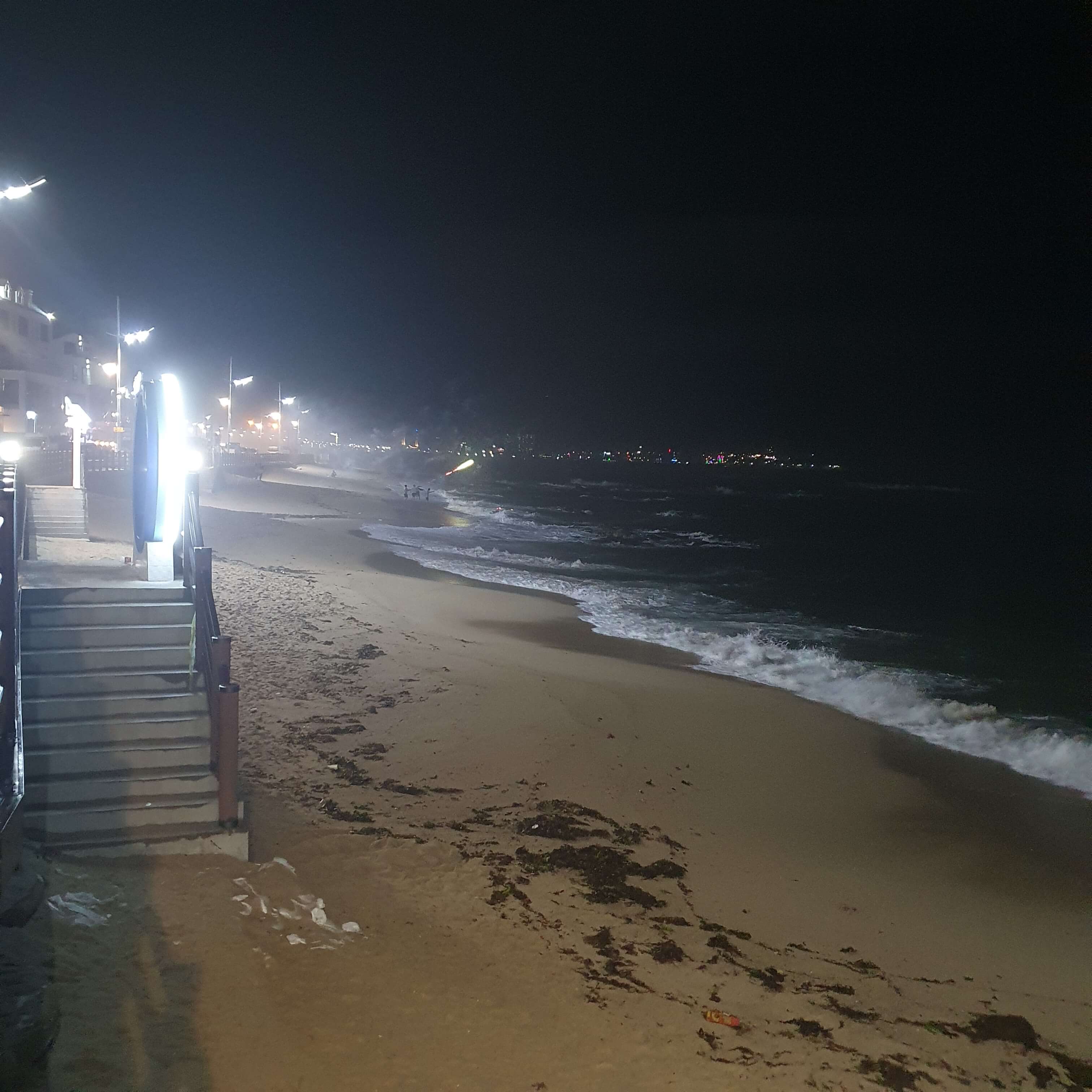 순긋해변 야경