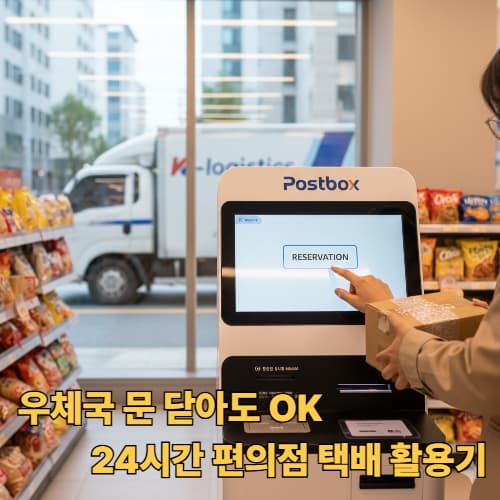 카카오 10초 예약부터 휴일 배송까지: 2026 편의점 택배 완벽 가이드