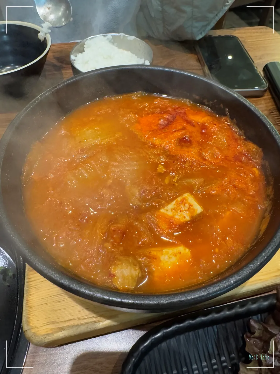 창원-창원 유니시티 어반브릭스-회식-삼겹살-목살-솥밥-미나리삼겹살-직접구워주는고기집-오대지식당-오대지-김치찌개