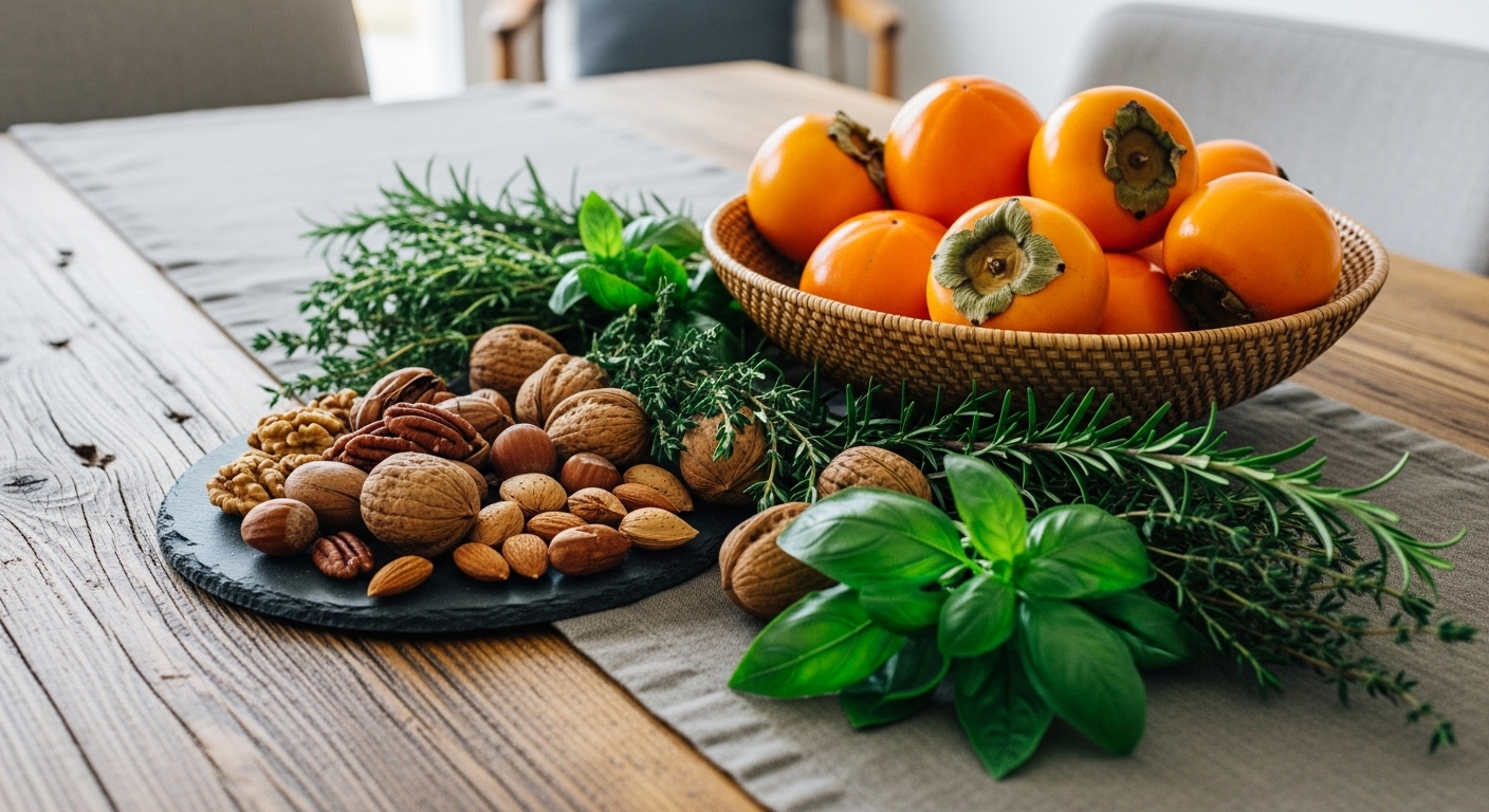 가을 제철 과일 단감 효능 총정리 면역력과 피로 회복에 좋은 이유