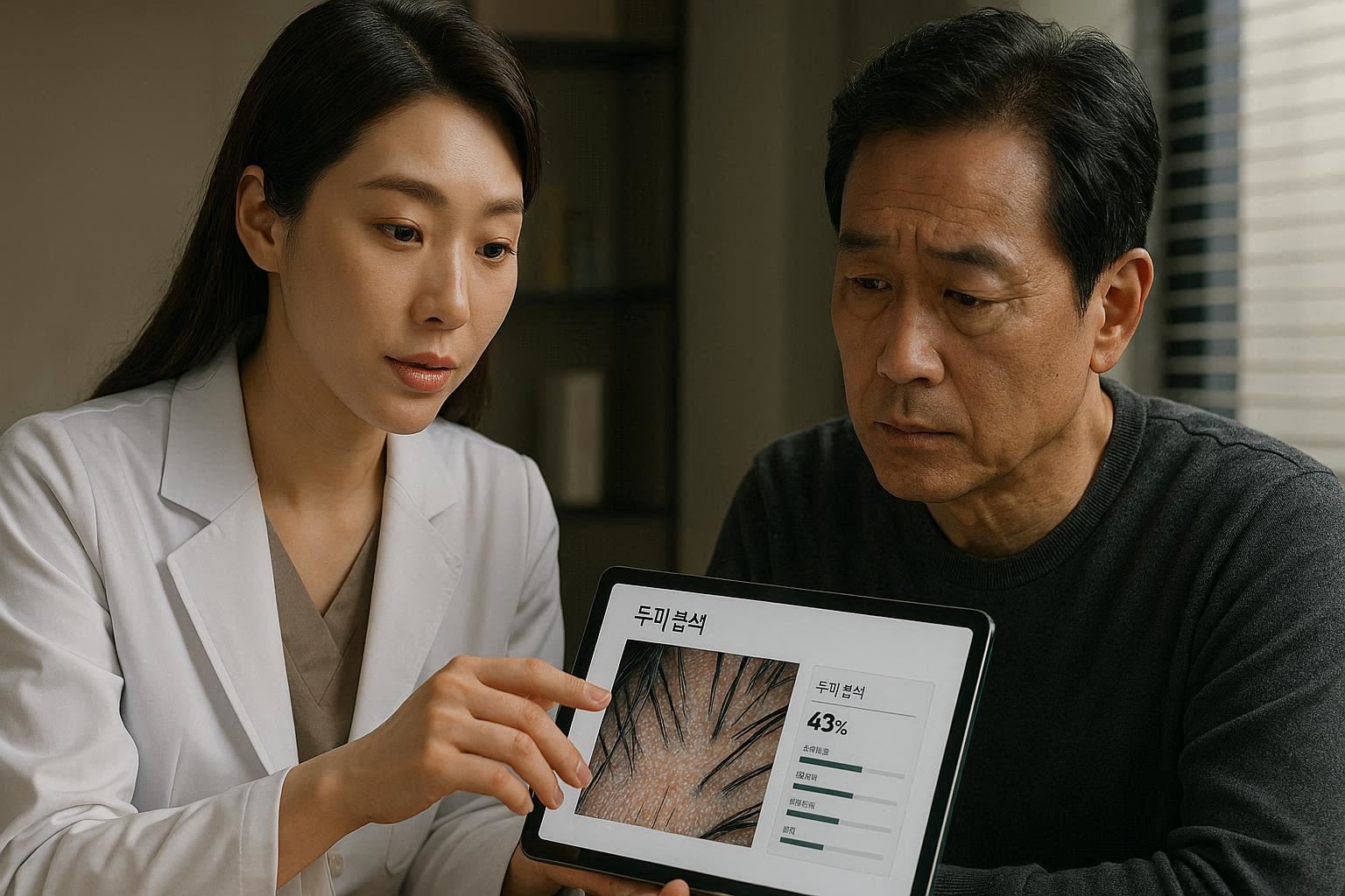 50대 남성 탈모