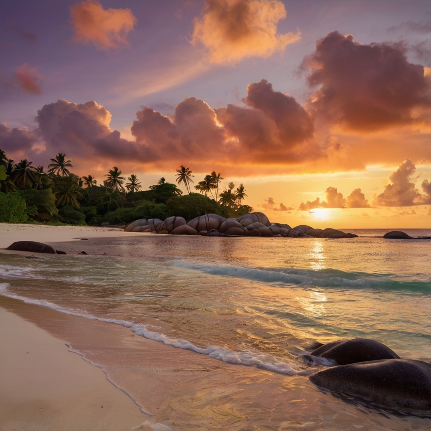 세이셀 여행 가이드 볼거리 보 발롱 비치 이미지