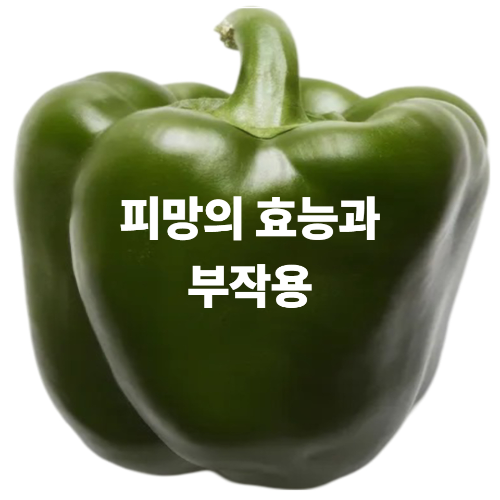 피망의 효능과 부작용