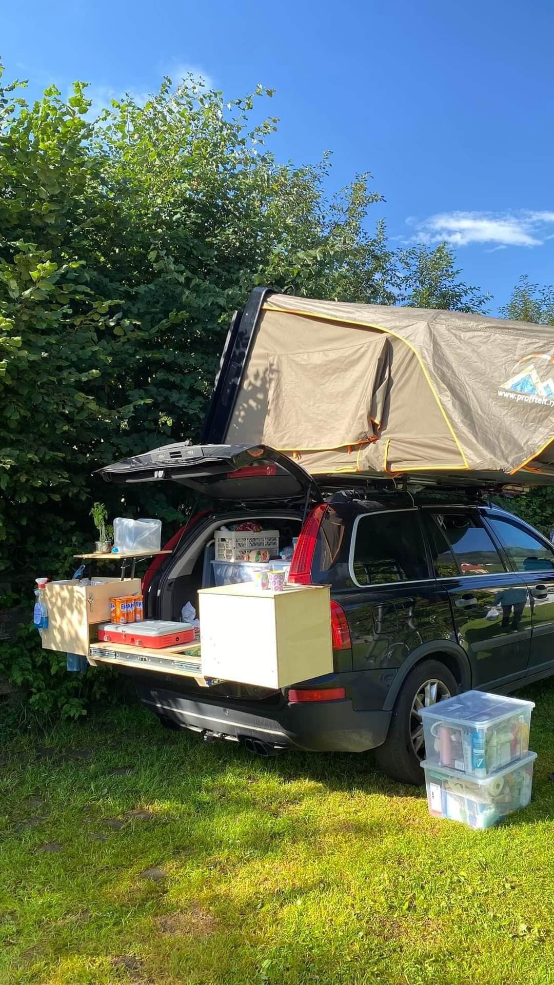 볼보 XC90 캠핑카, 북유럽 감성의 노마드 하우스