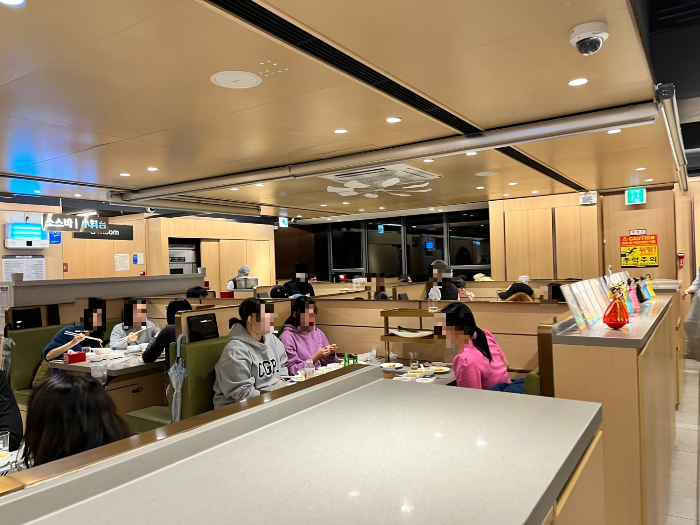 하이디라오 내부 좌석 모습