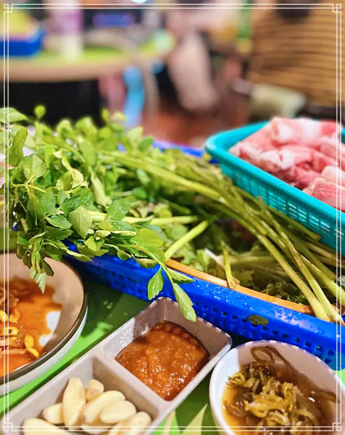 용산 남영 숙대입구 맛집 미나리 삼겹살, 냉삼