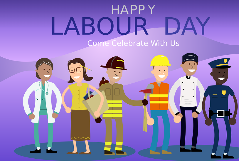 노동절 축하 이미지