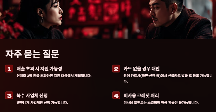 소상공인 부담경감 크레딧 지원대상,절차,신청방법 및 사용방법