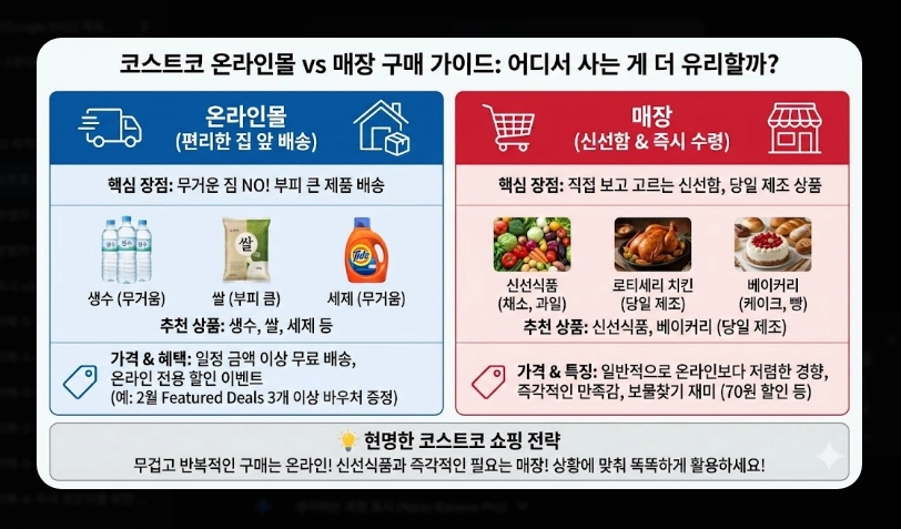 코스트코 추천상품 베스트 10 [2026년 2월 최신] 알뜰 쇼핑 꿀팁 및 회원권 혜택 비교