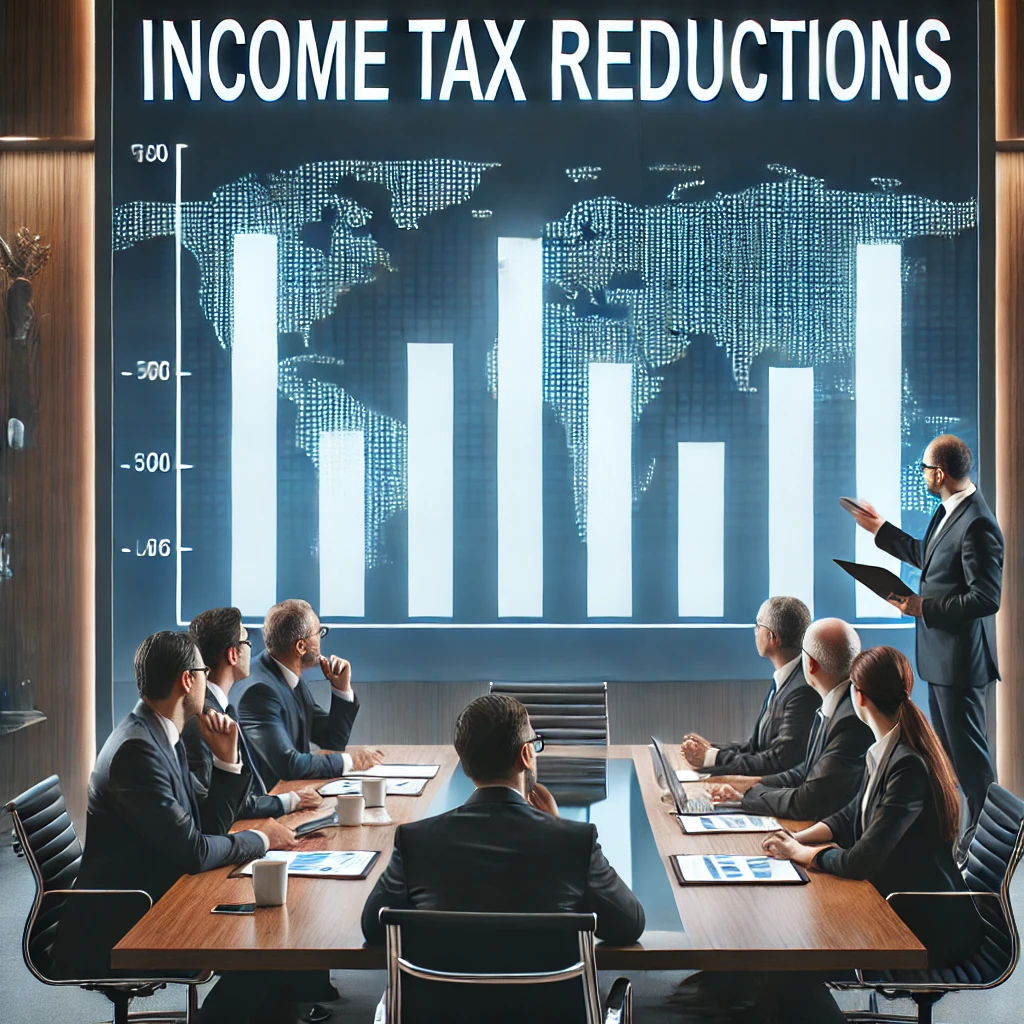 연말정산 중소기업 취업자 소득세 감면 관련 그림