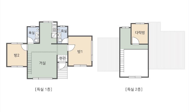 숲속의 집 15인실 구조