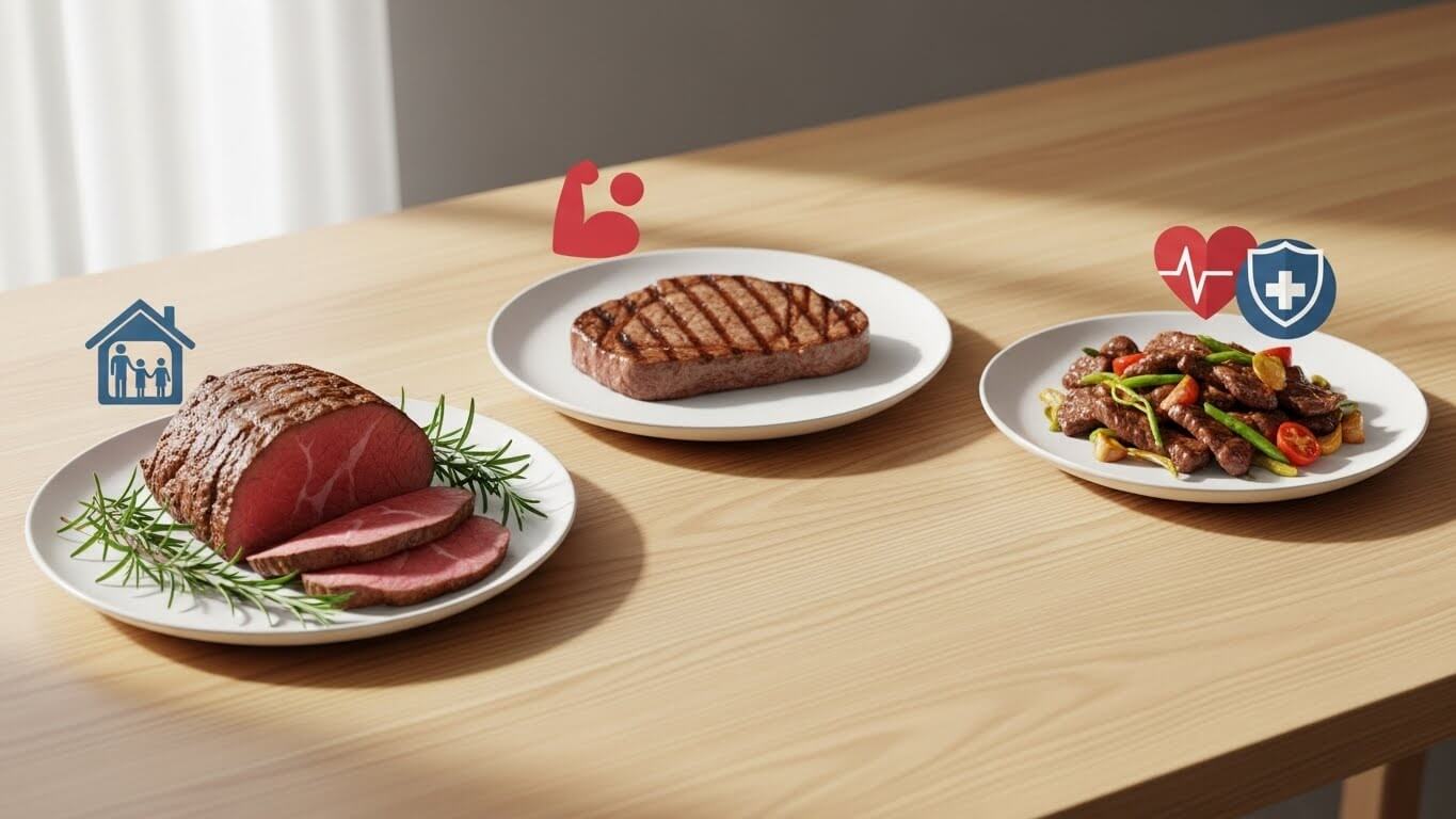결론 &ndash; 목적에 따라 달라지는 소고기 선택법