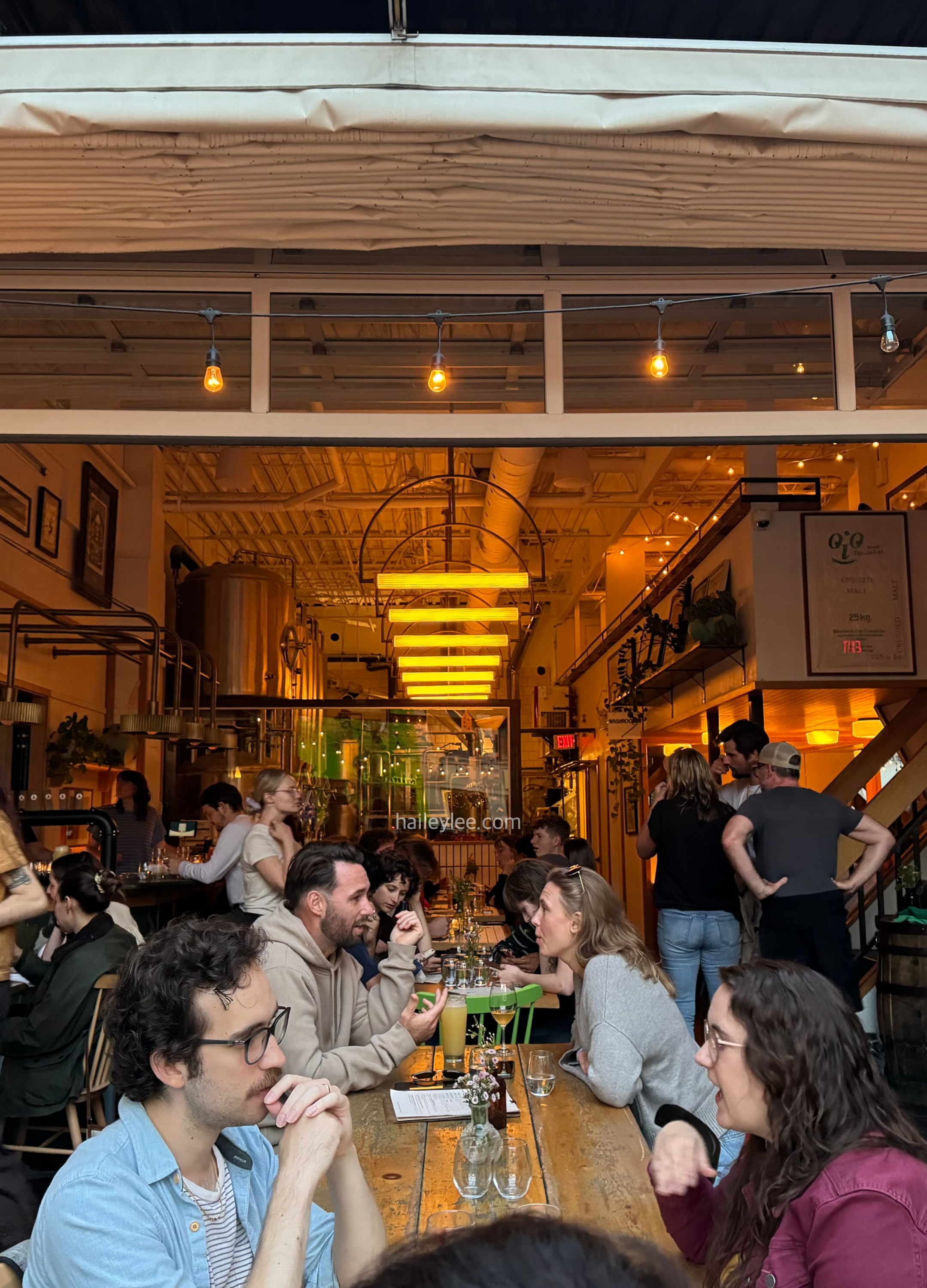 (왼) 신호 기다리는 현지인 모습 (오) 유명수제맥주 :Bellwoods Brewer