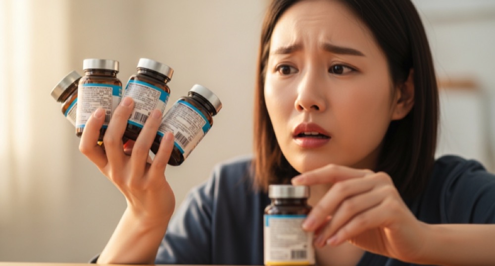 영양제 과다 고민