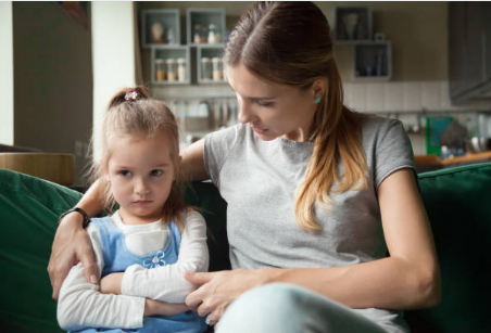 child ignoring friends