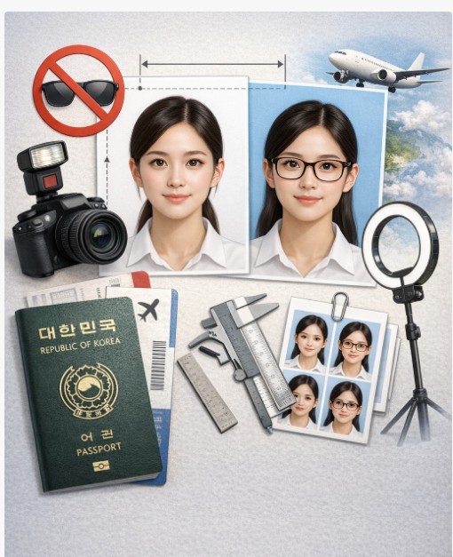 여권 사진 규정 총정리 &ndash; 사이즈, 배경, 안경까지 한 번에 확인 관련 사진 관련 사진