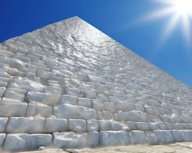 석회암 피라미드