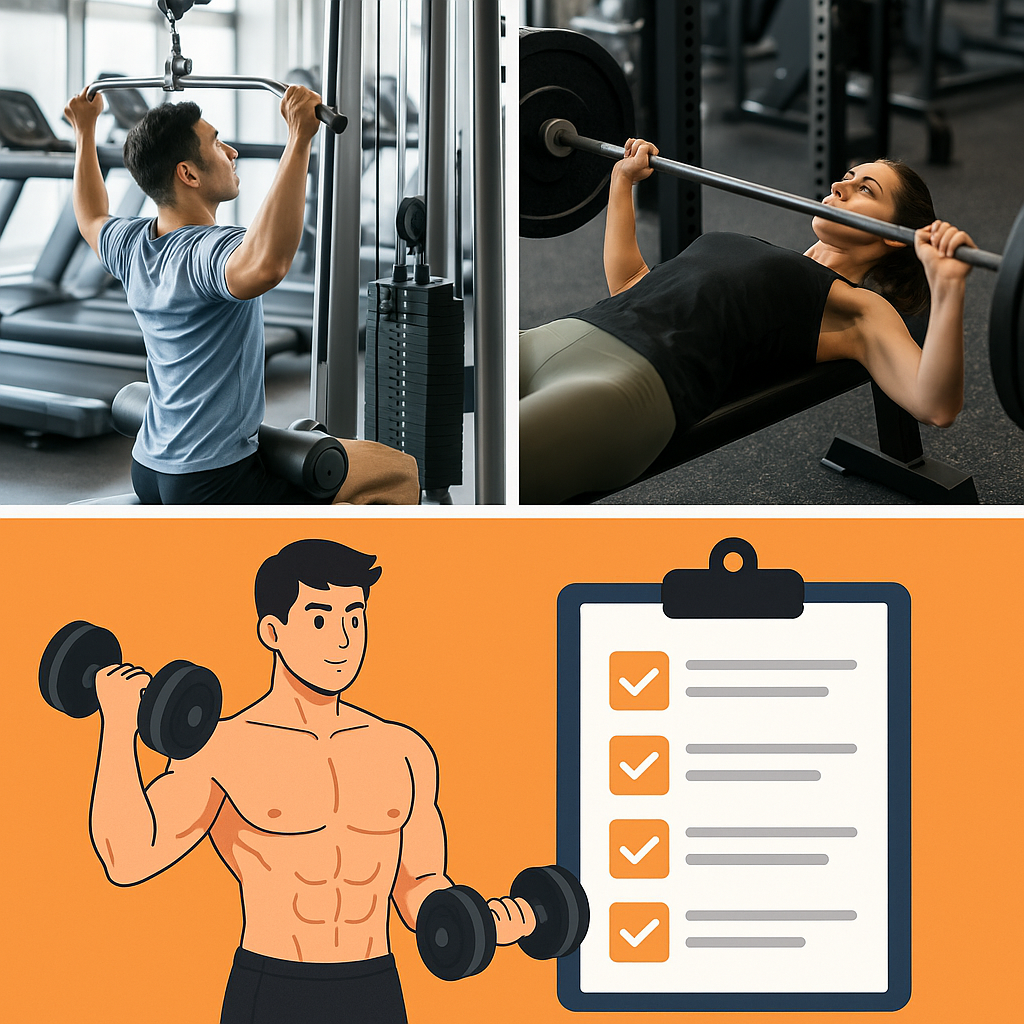 헬스장 운동 루틴