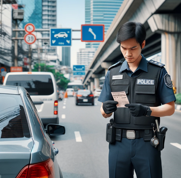 교통범칙금 교통경찰 교통단속