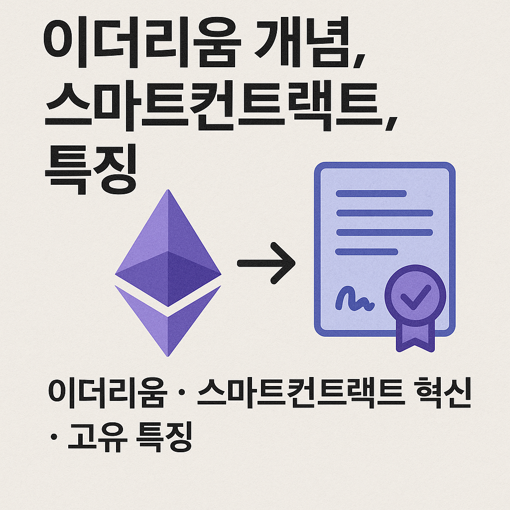 이더리움 개념, 스마트컨트랙트, 특징과 관련된 사진