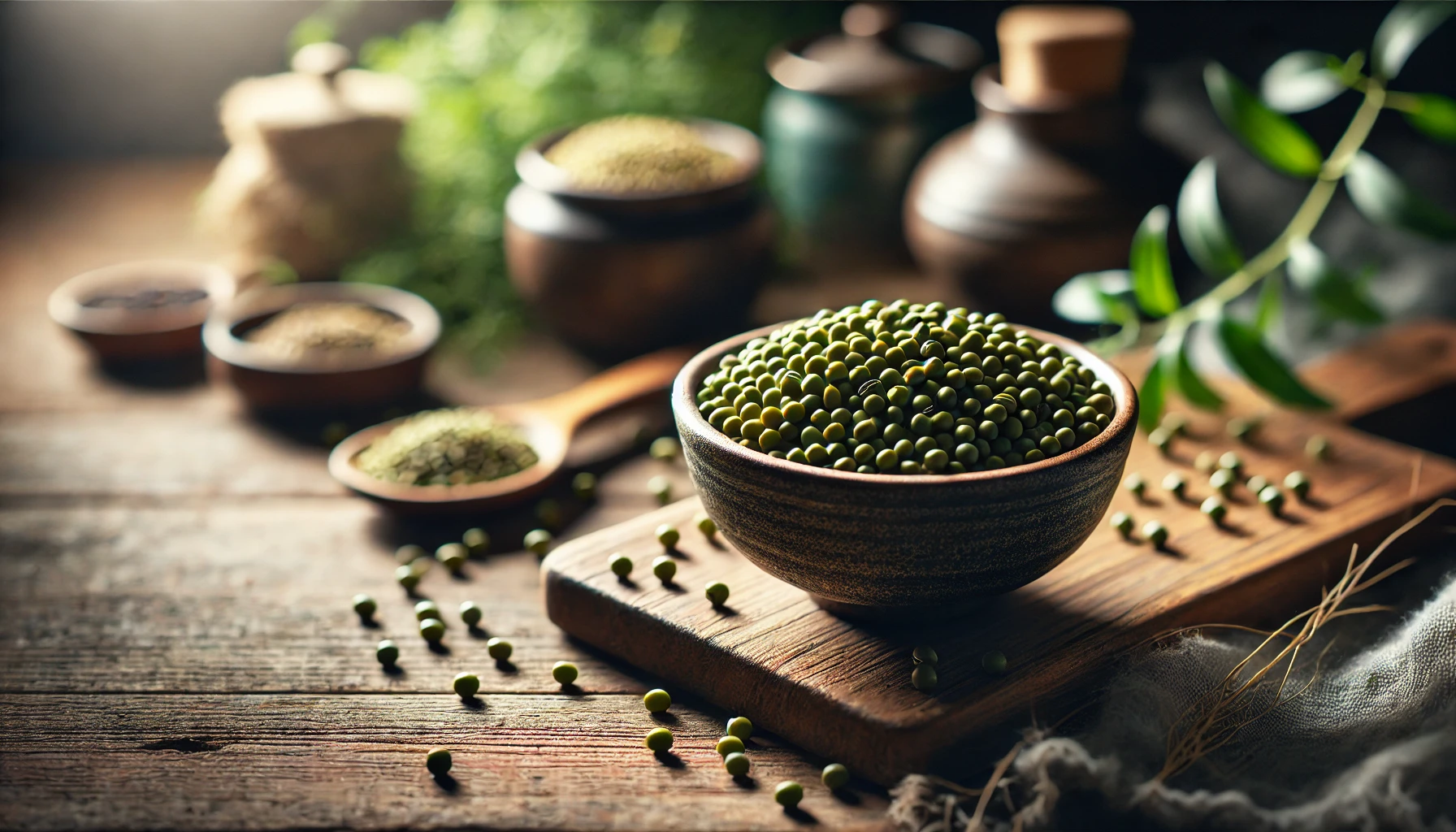 건강을 담은 작은 보석, 녹두의 효능과 주의사항