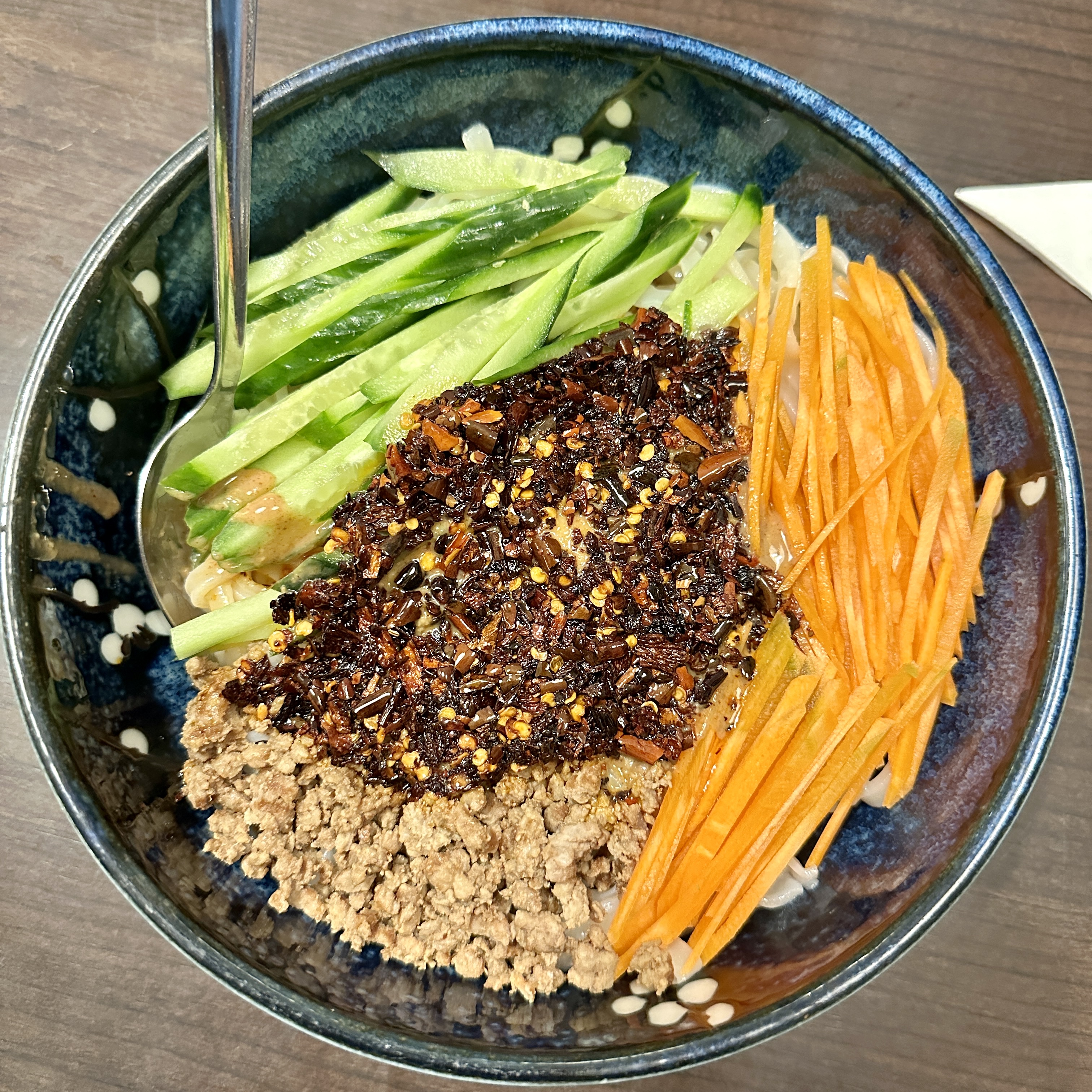 쫄면같은 비빔 면요리