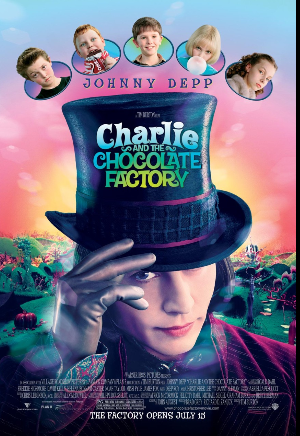 찰리와 초콜릿 공장 포스터